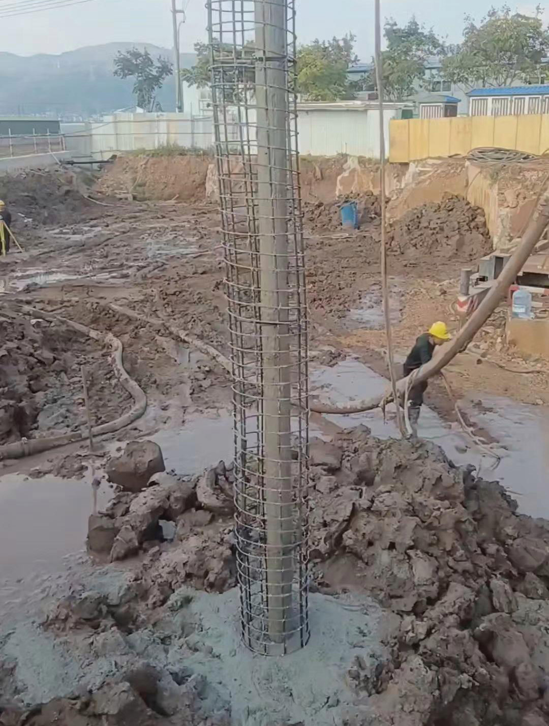 朔州怀仁县长螺旋钻孔压灌桩
